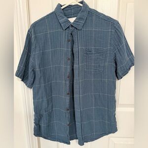 Katin Men’s Short Sleeve Button Down Shirt Size Medium